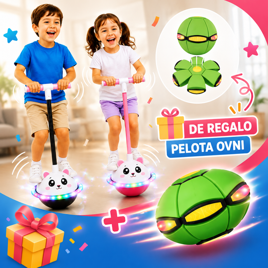 PELOTA SALTARINA + PELOTA OVNI DE REGALO